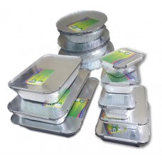 Seturi de containere  din aluminiu cu capace