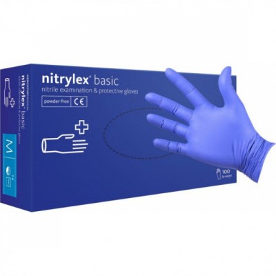 Manusi de netril nepudrate