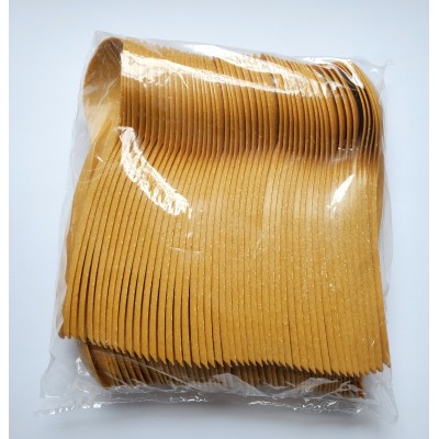 Lingura din lemn biocompozit set 100 buc